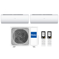 Мульти сплит-система Haier на 2 комнаты 2 x AS25S2SJ2FA-S / 2U40S2SM1FA