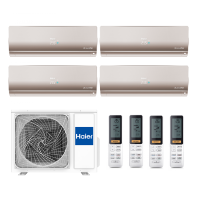 Мульти сплит-система Haier на 4 комнаты 4 x AS25S2SF3FA-G / 4U85S2SL5FA
