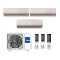 Мульти сплит-система Haier на 3 комнаты 3 x AS25S2SF2FA-G / 3U70S2SL5FA