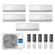 Мульти сплит-система Haier на 5 комнат 5 x AS25S2SF2FA-W / 5U90S2SS5FA