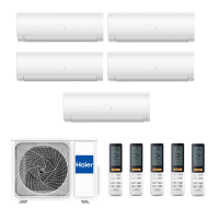Мульти сплит-система Haier на 5 комнат 5 x AS25S2SF2FA-W / 5U105S2SS5FA